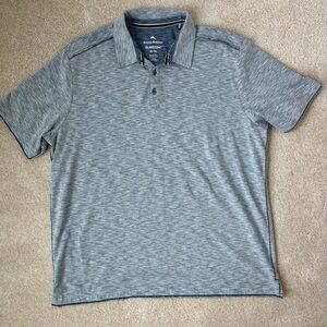 Tommy Bahama Blue-Gray Polo Shirt